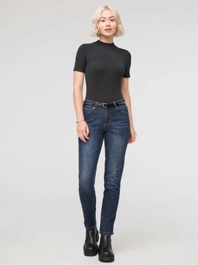 DU/ER Performance Denim Girlfriend Jeans- Heritage Blue Womens sz 26 x 32